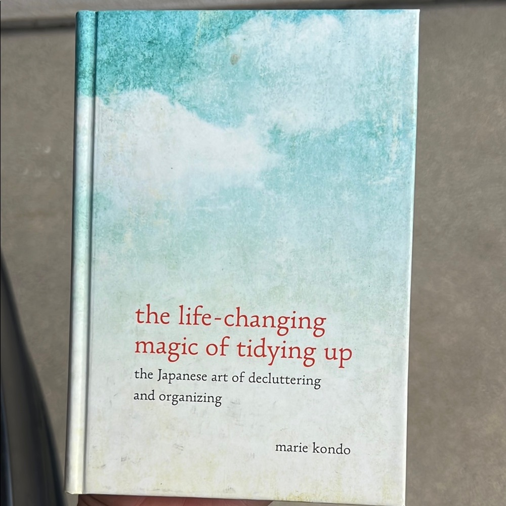 The life changing magic of tidying up book